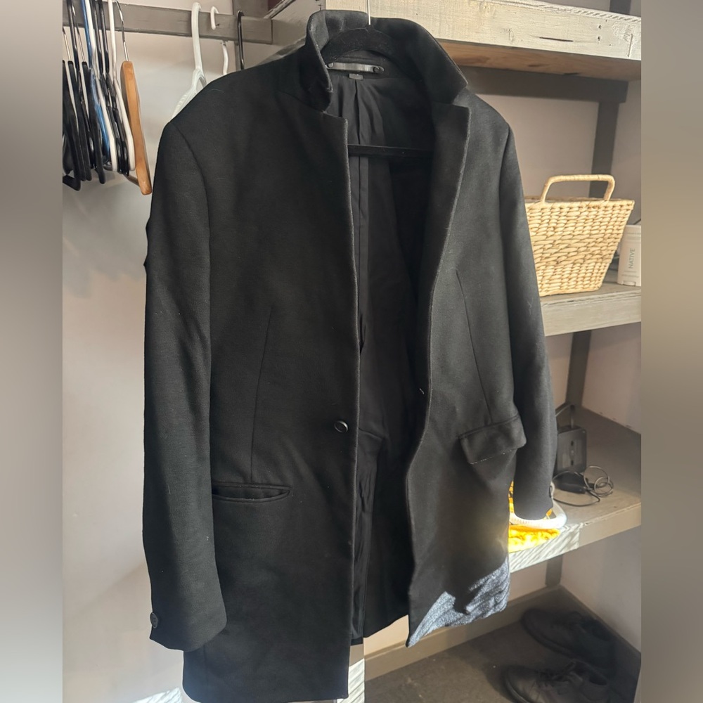 All Saints Bodell Wool Coat